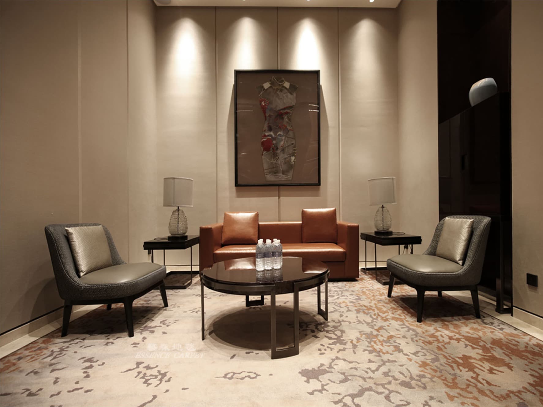 Hyatt Regency Shanghai Global Harbor carpet installation